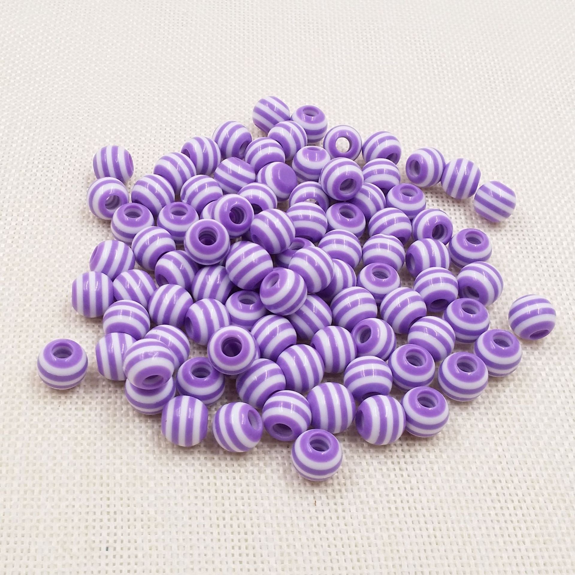 Wholesale 1000pcs/pack Resin Acrylic Solid Color Plastic Big Hole Beads